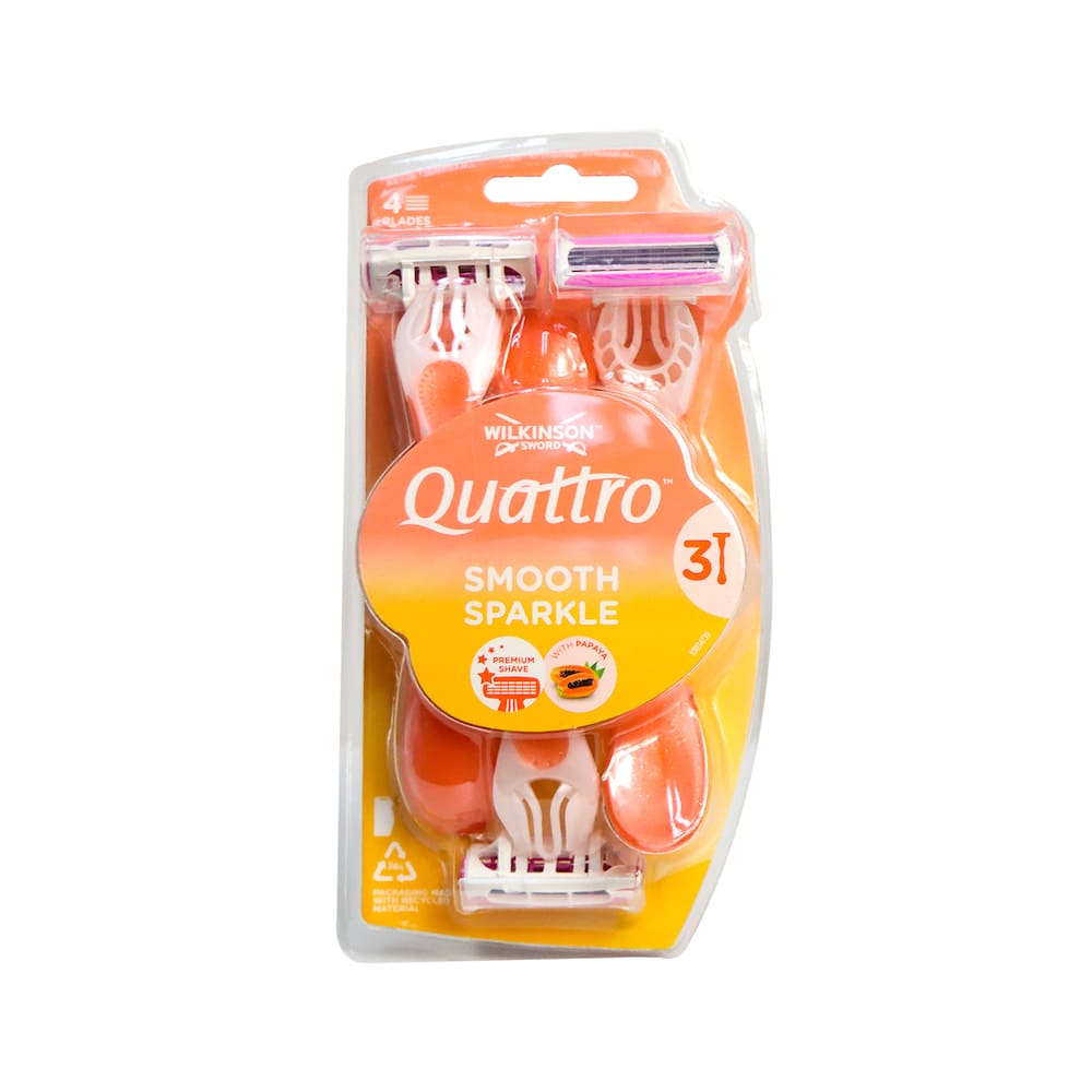 Wilkinson Sword Quattro 女性剃毛刀 3支裝