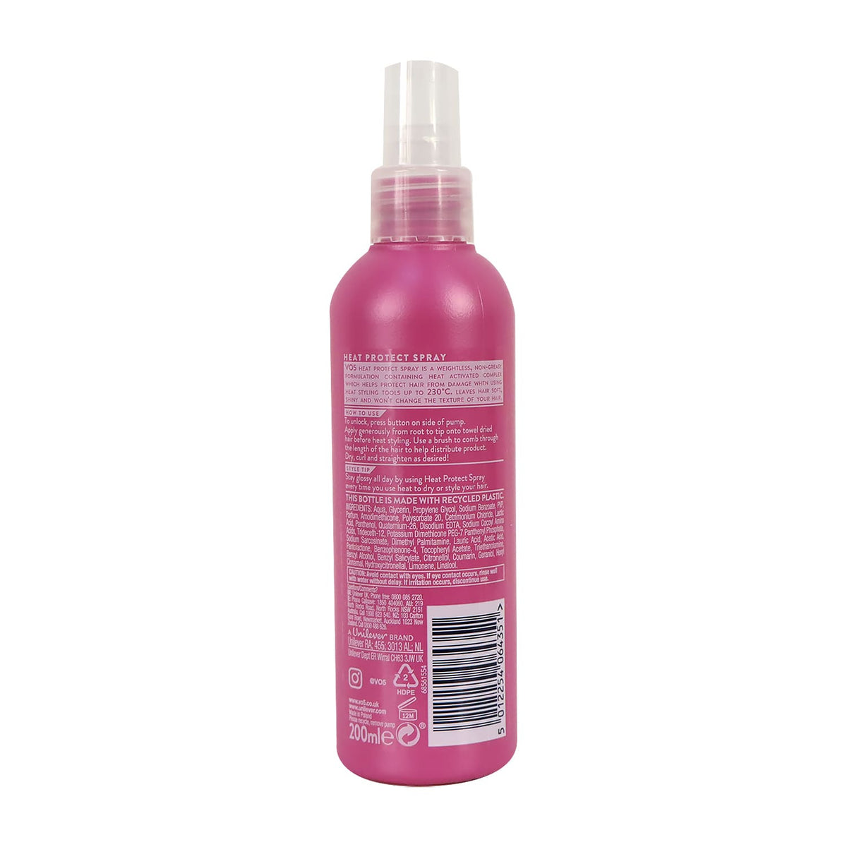 VO5 Heat Protect Spray 200ml