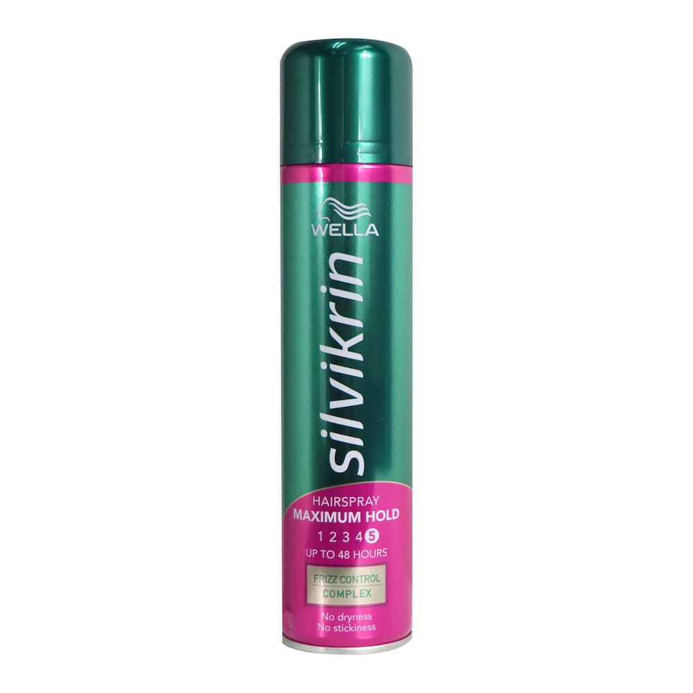 Wella Silvikrin Maximum Hold Hairspray 400ml