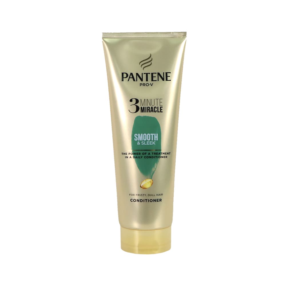 Pantene Pro-V Smooth & Sleek 3 Minute Miracle Conditioner 200ml