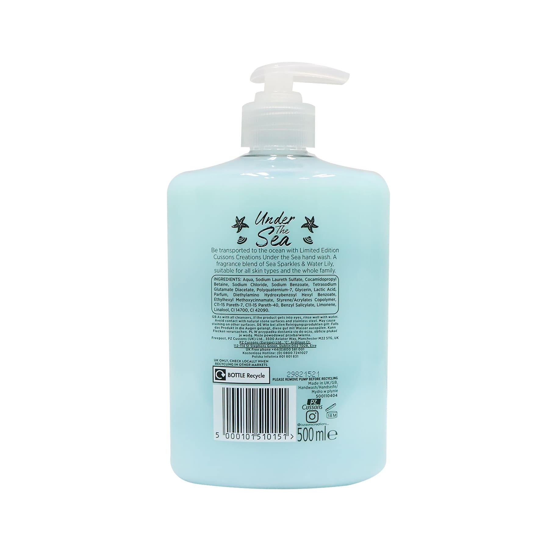 Cussons Creations Under the Sea Hand Wash 500ml