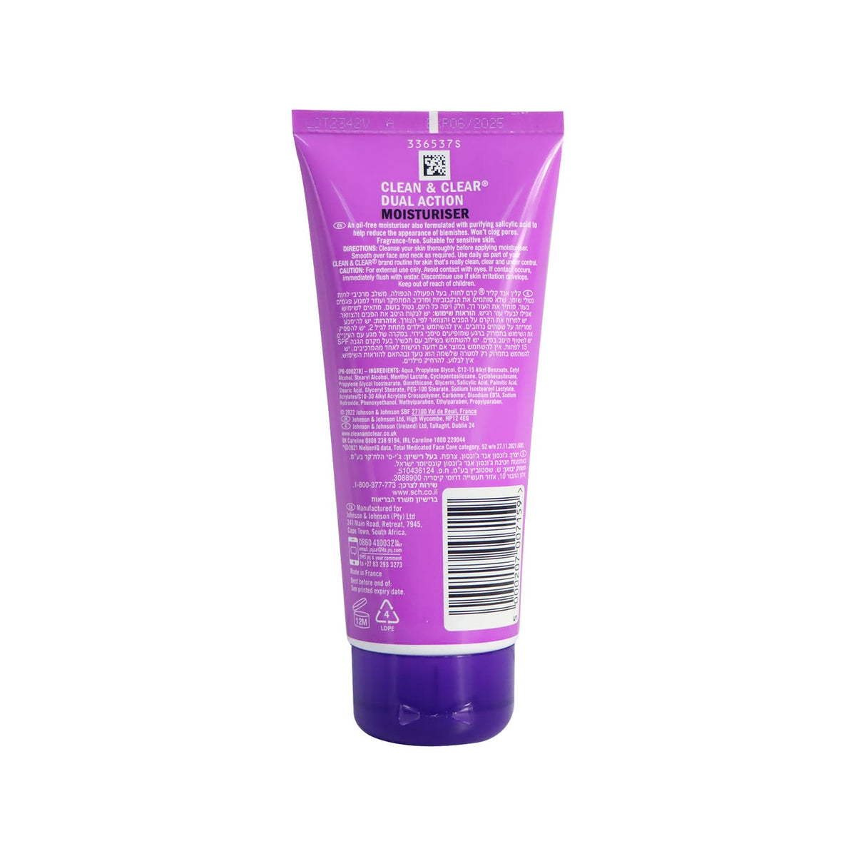 [BB] Clean & Clear Dual Action Moisturiser 100ml