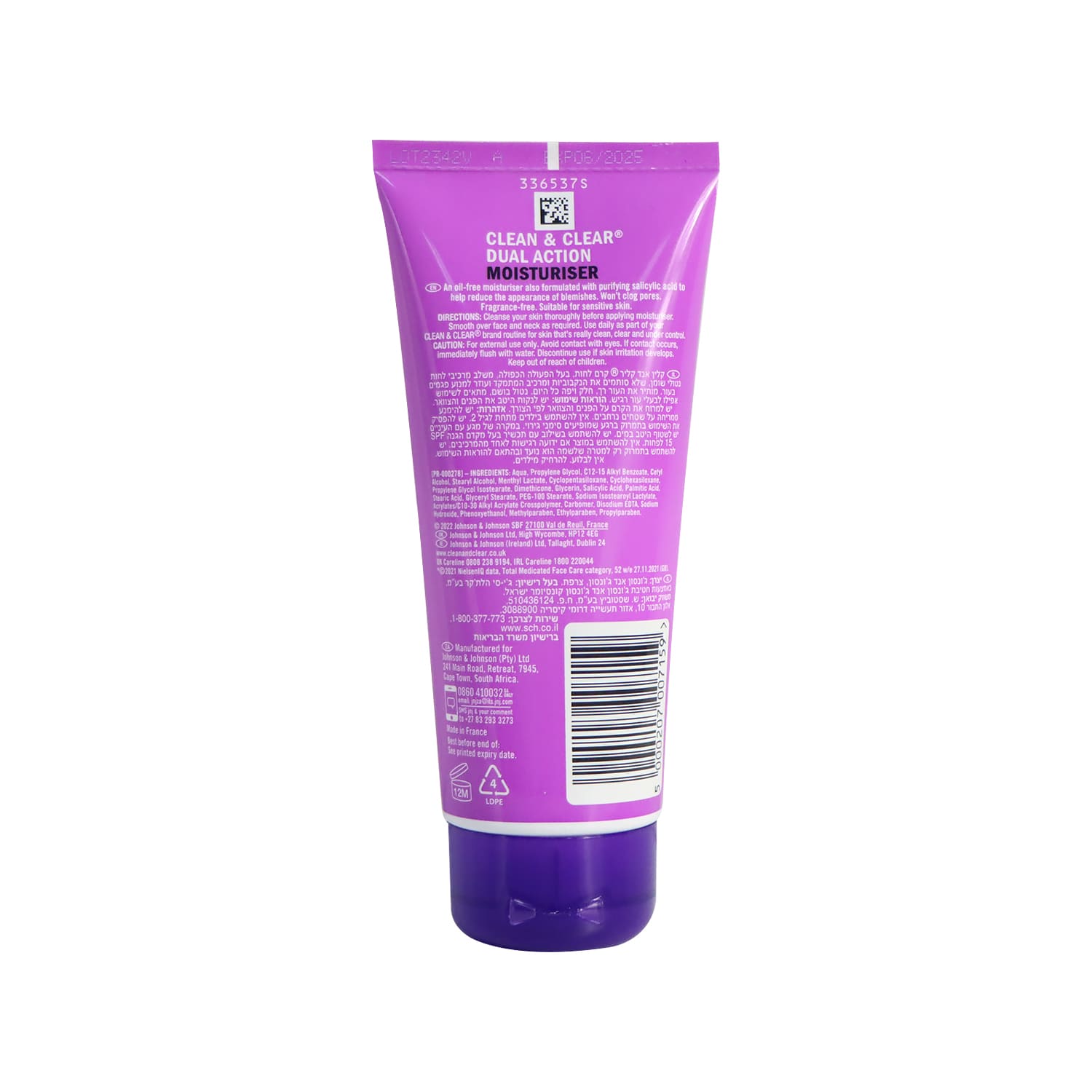 [BB] Clean & Clear Dual Action Moisturiser 100ml