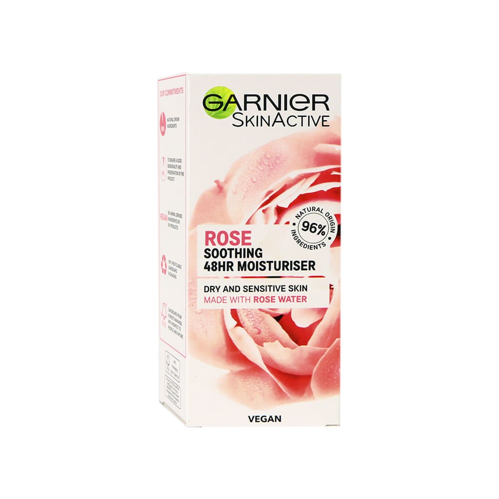 Garnier 玫瑰舒緩保濕乳 50毫升