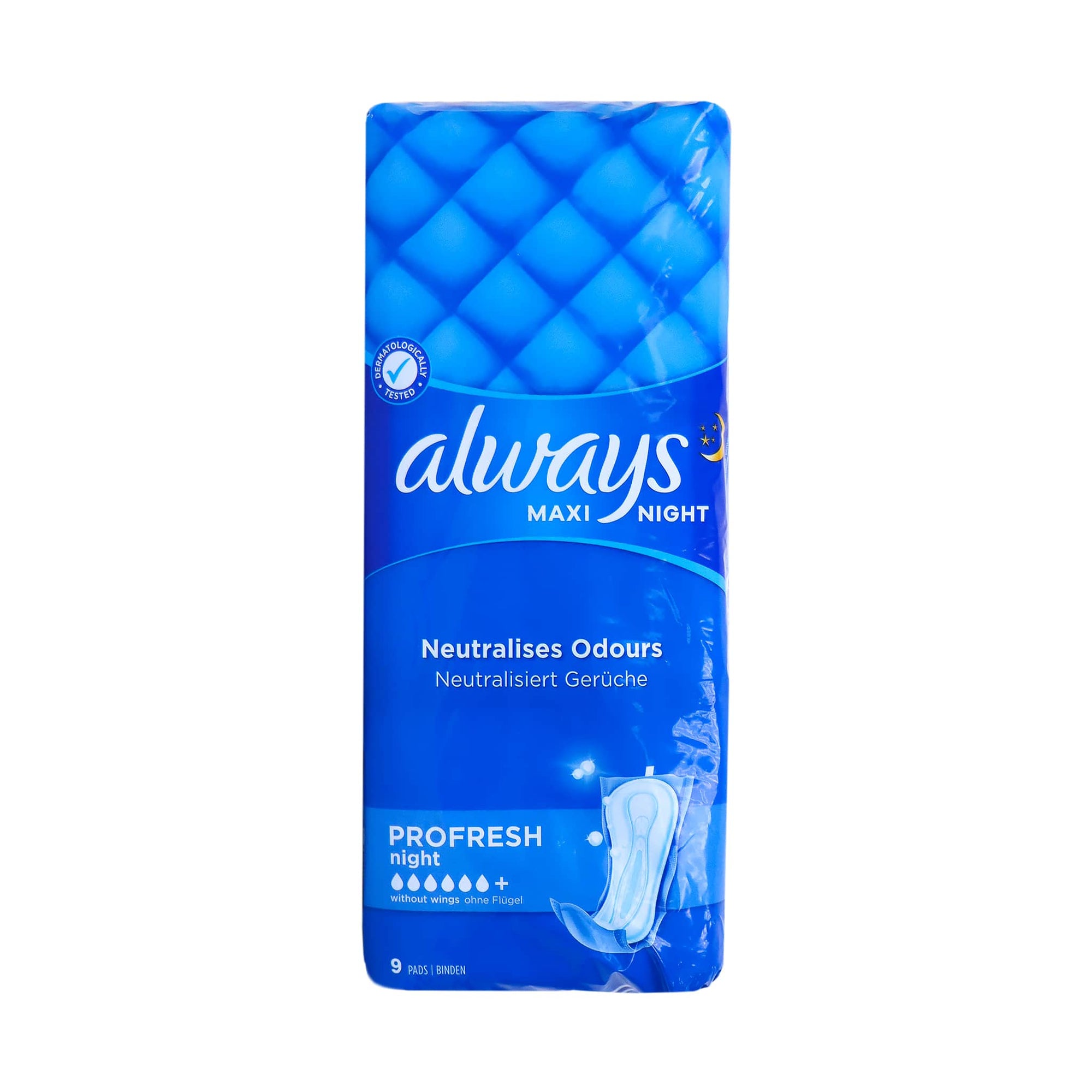 [P&G] Always 護舒寶 ProFresh夜用特吸無翼衛生巾 30cm (9片)