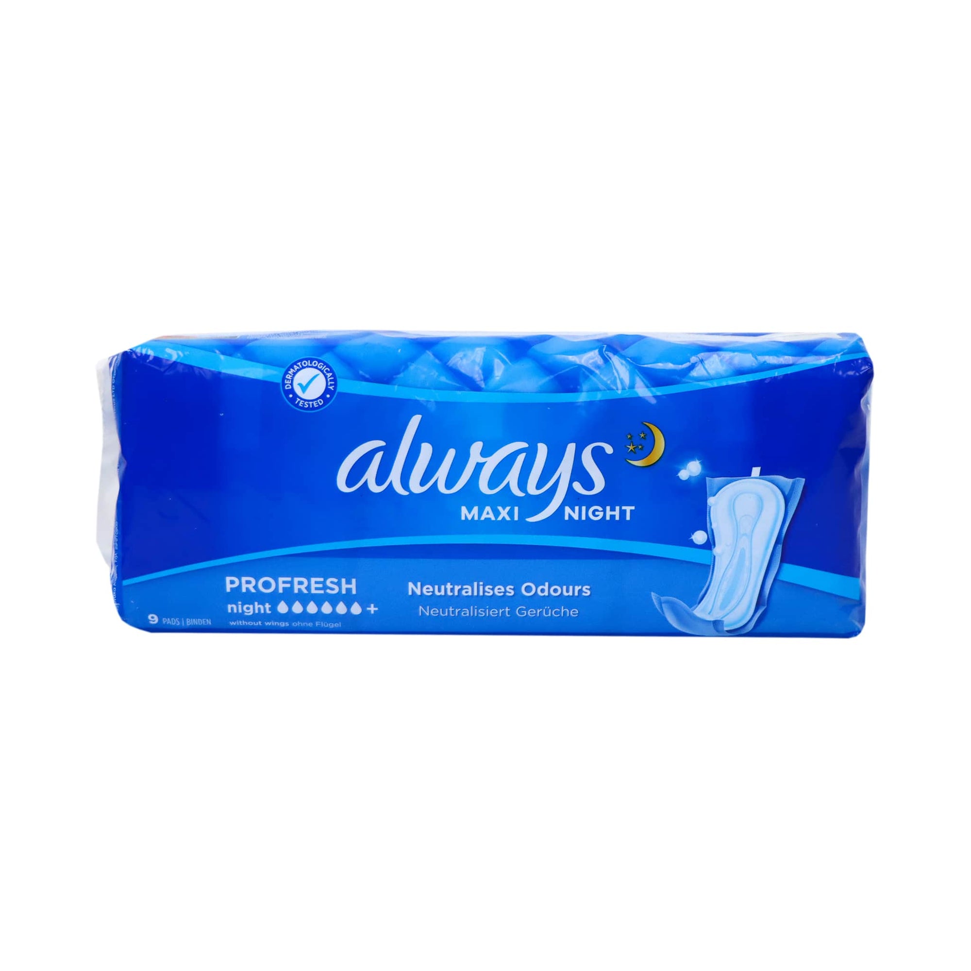 [P&G] Always 護舒寶 ProFresh夜用特吸無翼衛生巾 30cm (9片)