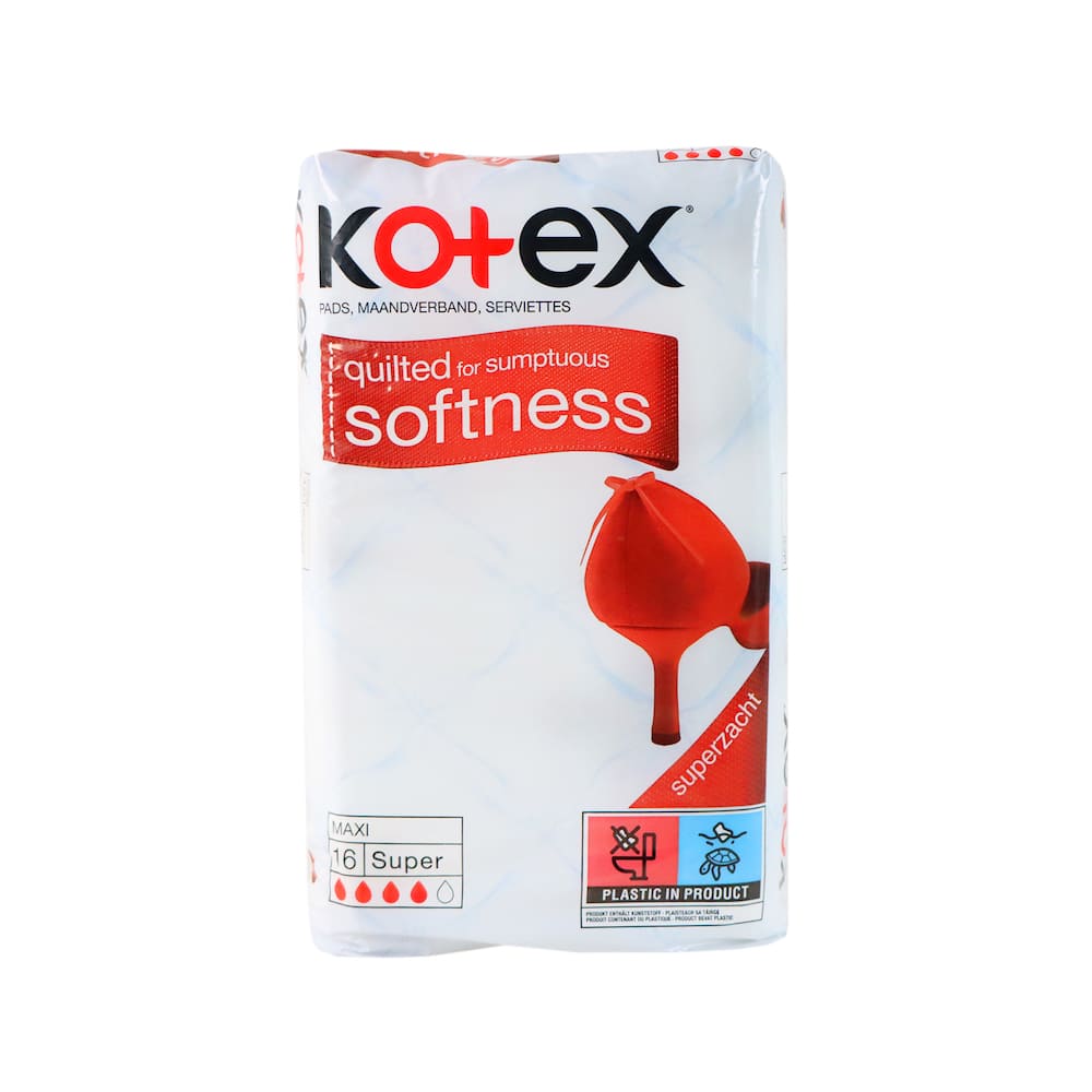 Kotex 高潔絲 特級棉柔無翼衛生巾(多量型 27.5cm) 16片