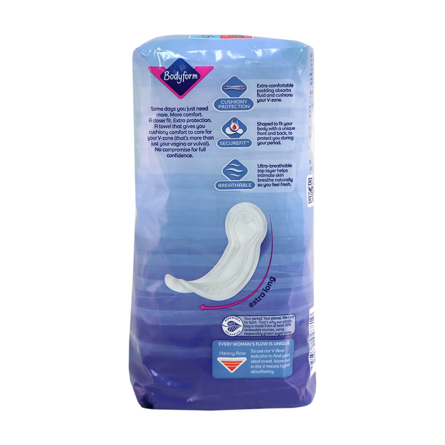 Bodyform Maxi Long Pads 26cm (12pcs)