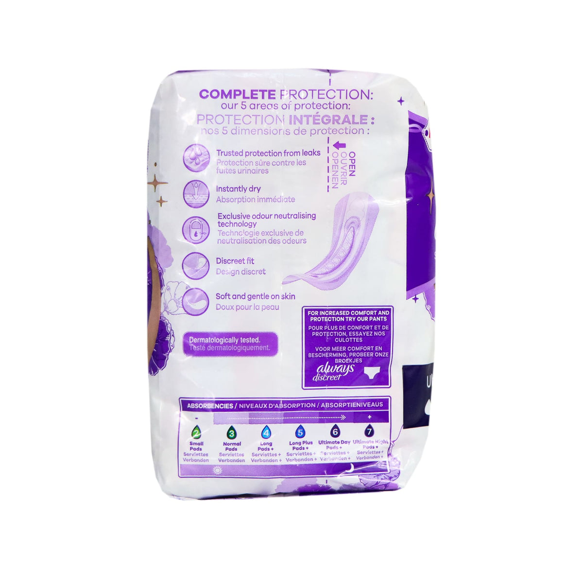 [P&G] Always Discreet Ultimate Night Sensitive Bladder 38cm (6pcs)