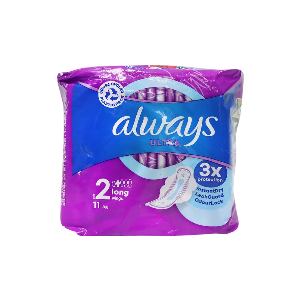 [P&G] Always Ultra Long Pads with Wings 27cm (11pcs)