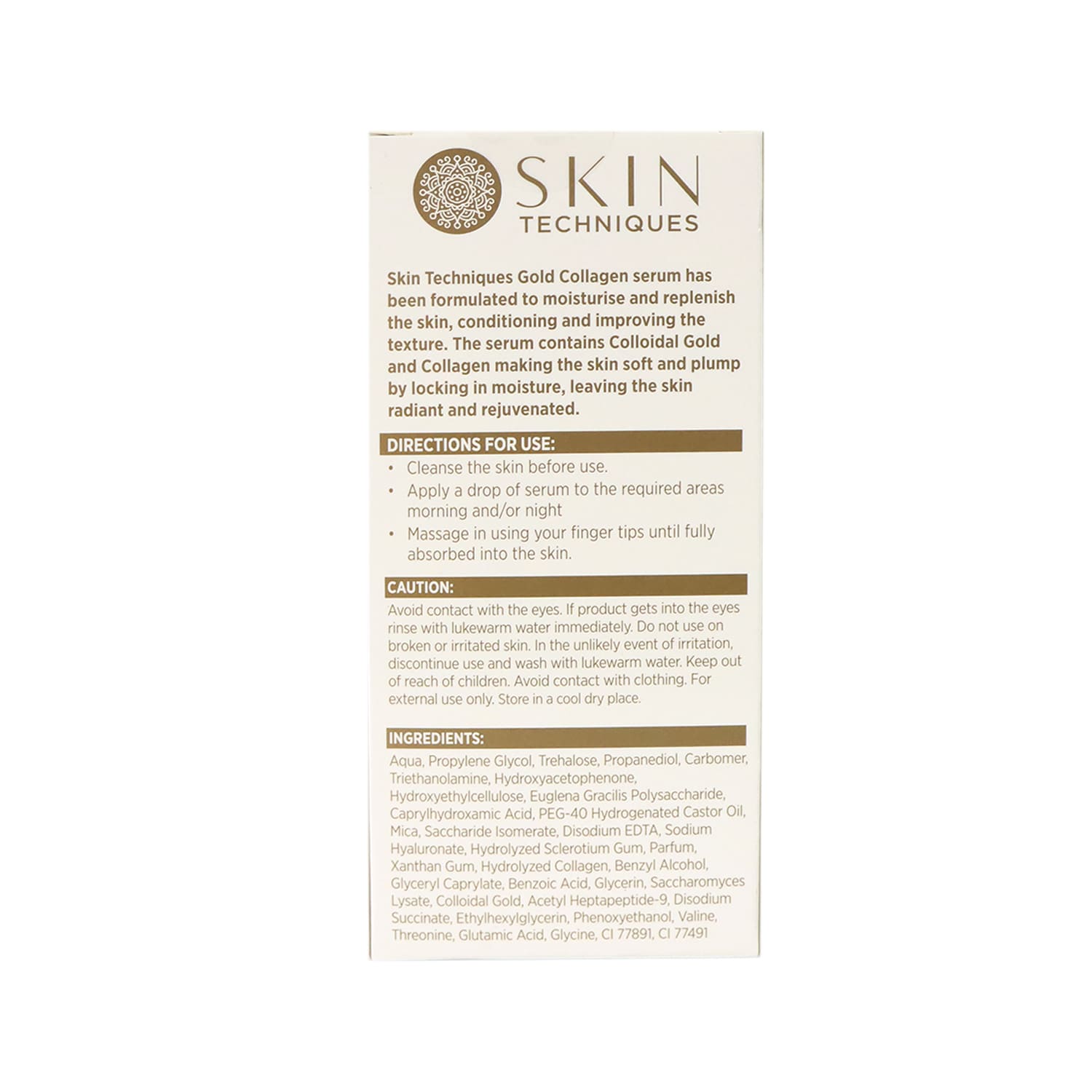 Skin Techniques Gold Collagen Serum 30ml