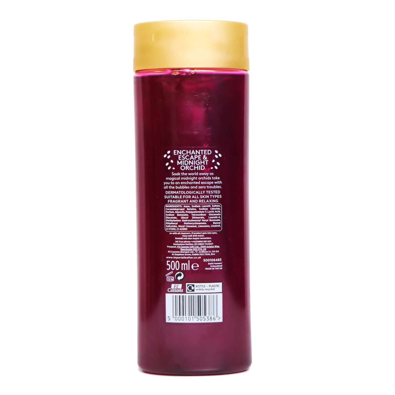 [Cussons] Imperial Leather 皇室牌 夜蘭花舒眠沐浴露 500毫升