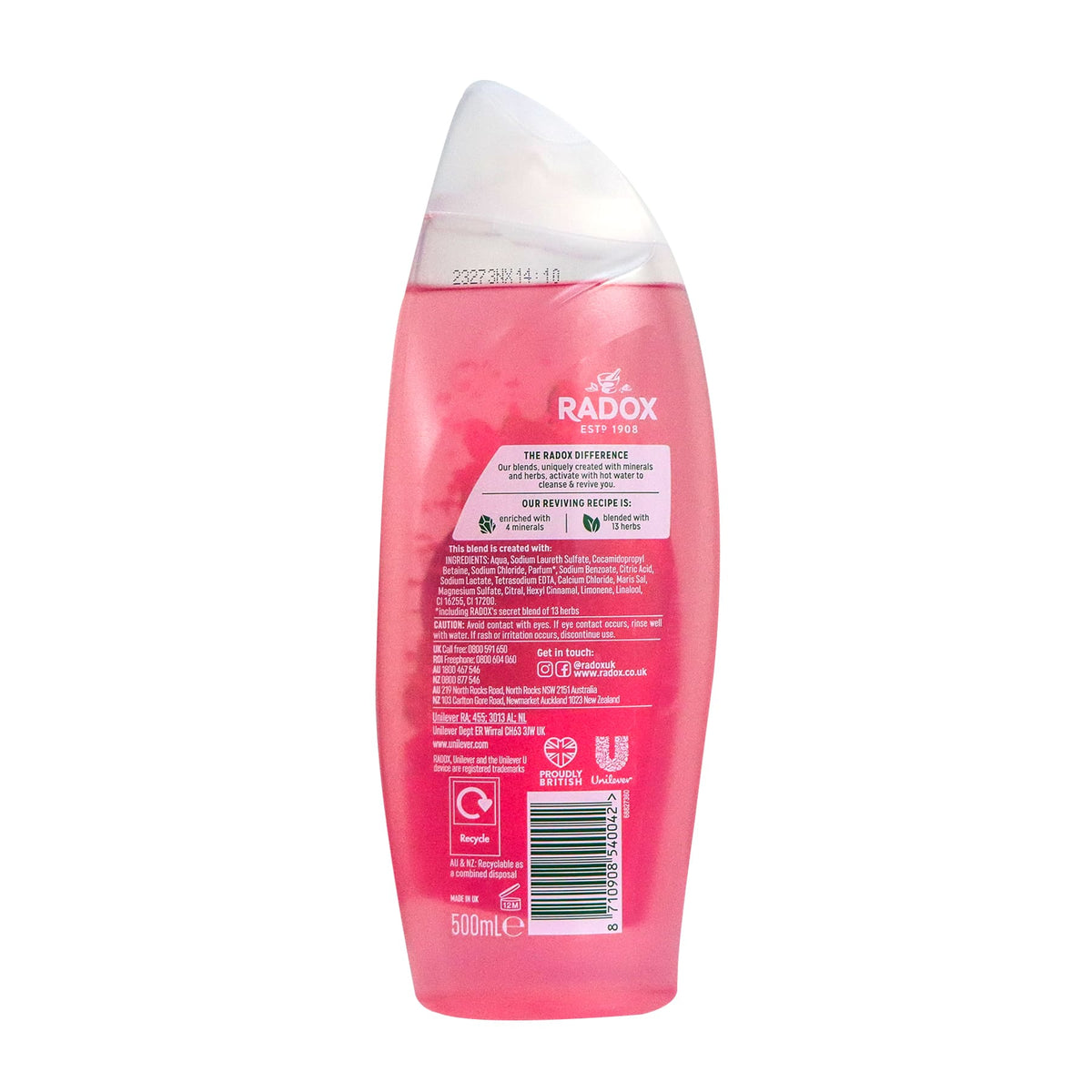 Radox Feel Uplifted Shower Gel 500ml