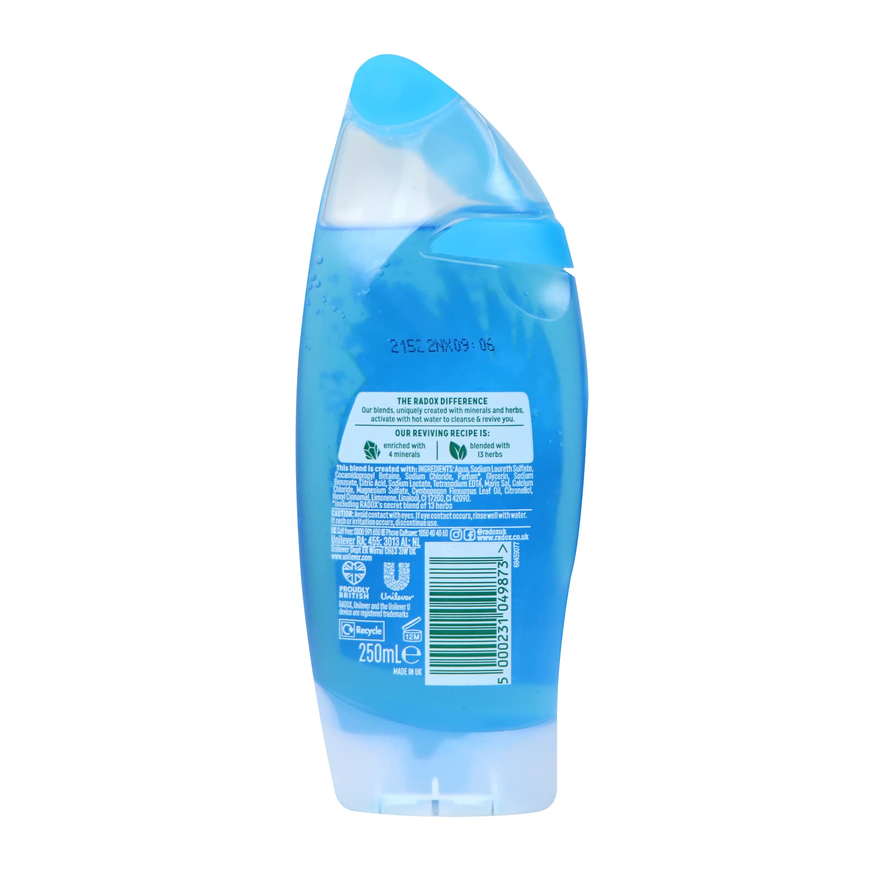 Radox Feel Active Shower Gel 250ml