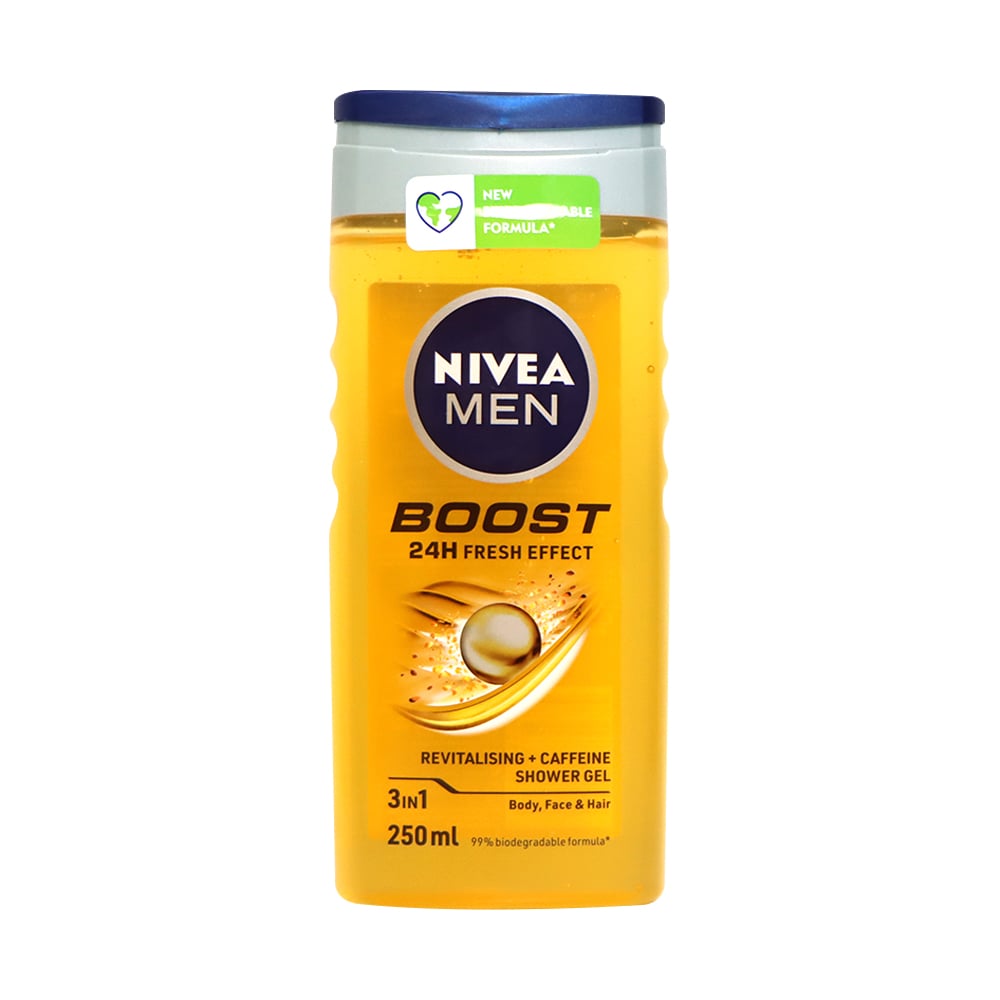 Nivea Men Boost Shower Gel 250ml