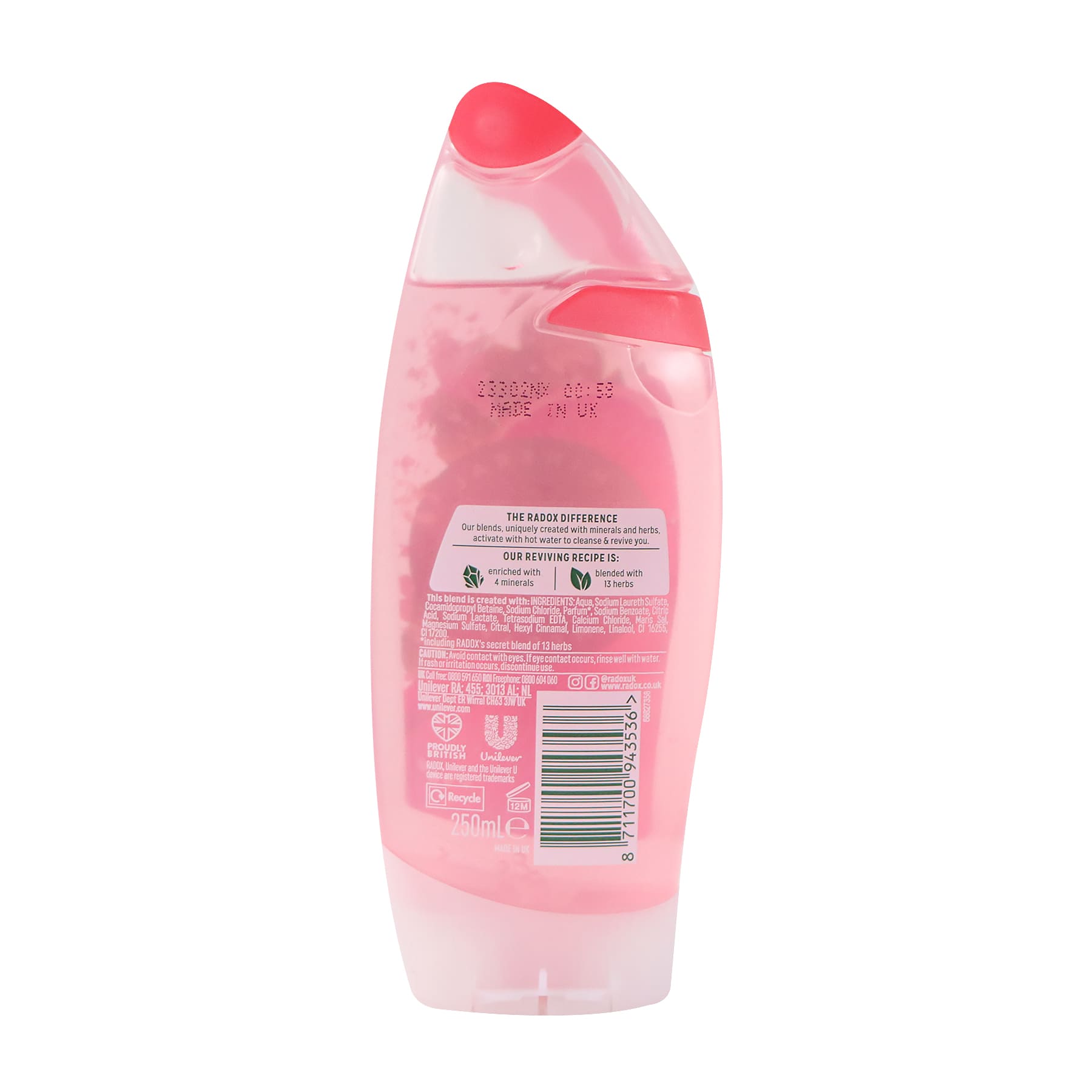 Radox Feel Uplifted Shower Gel 250ml