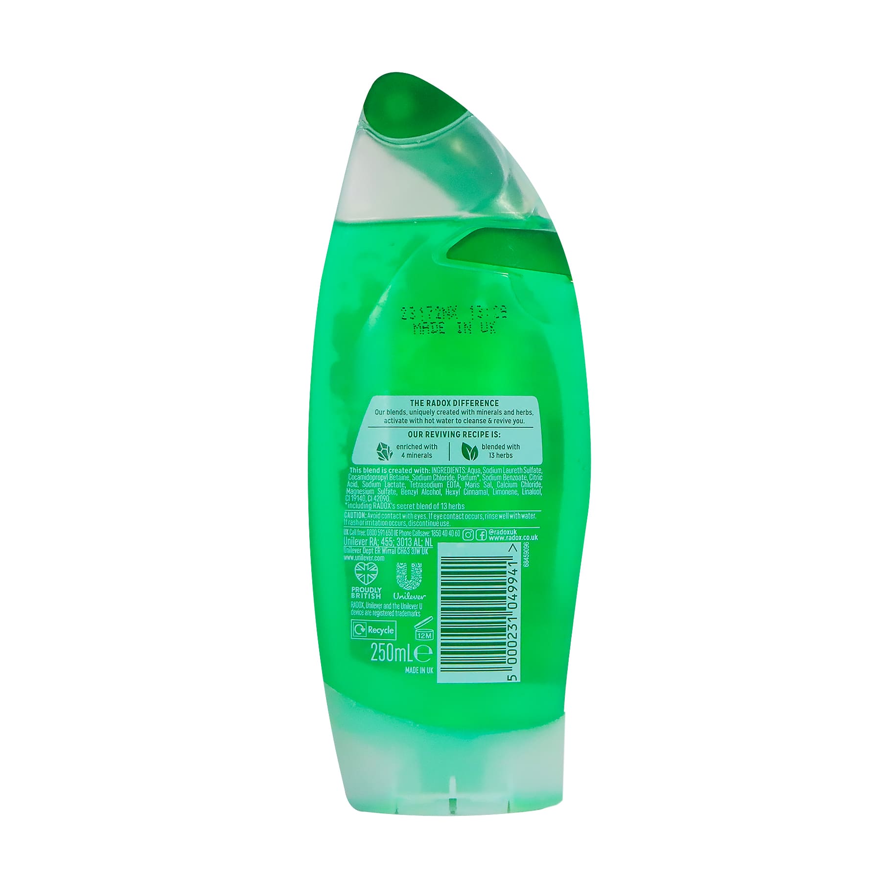 Radox Feel Refreshed Shower Gel 250ml