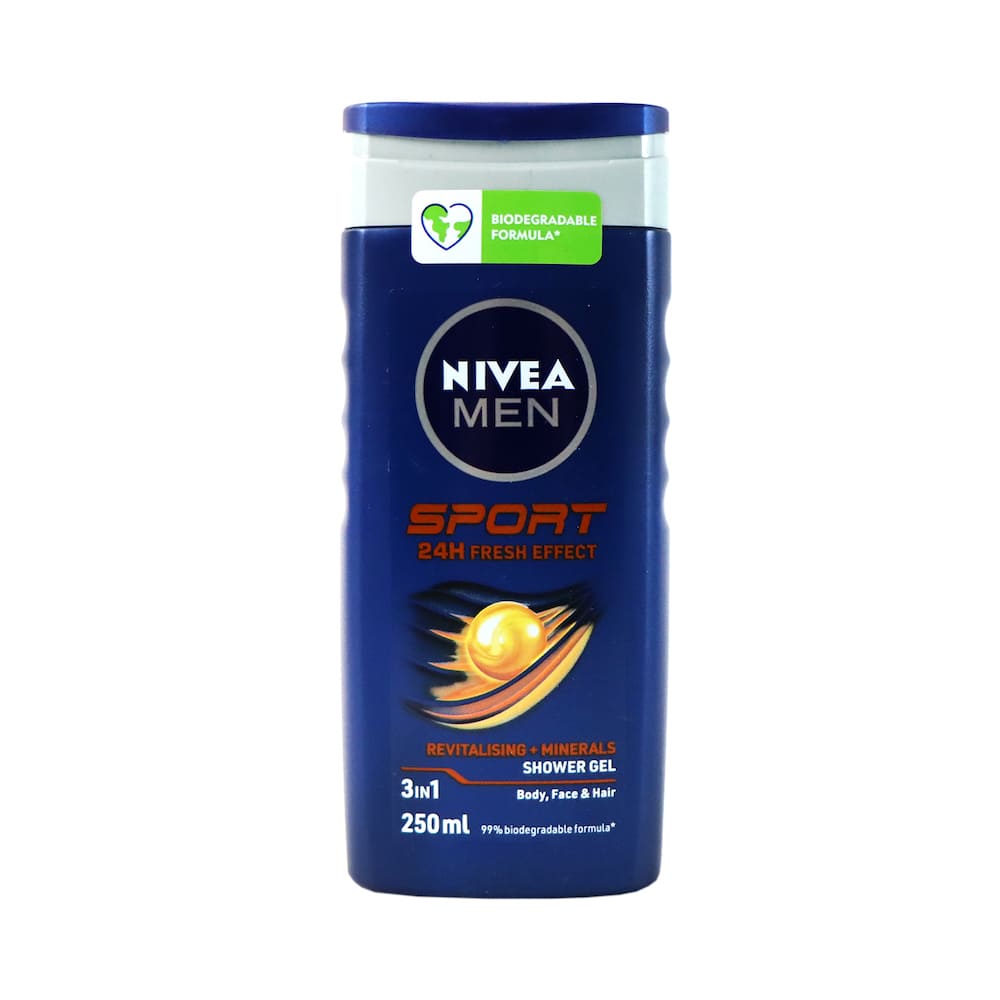 Nivea 妮維雅 男士三合一活力沐浴露 250毫升