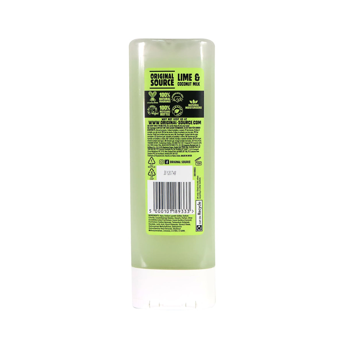 [PZ Cussons] Original Source Lime & Coconut Milk Shower Gel 250ml