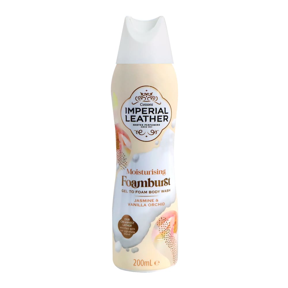 [Cussons] Imperial Leather Foamburst Body Wash Jasmine & Vanilla Orchid 200ml