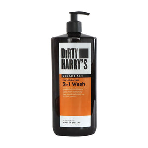 Dirty Harry's 三合一洗髮沐浴露 雪松及白蠟木香 1公升