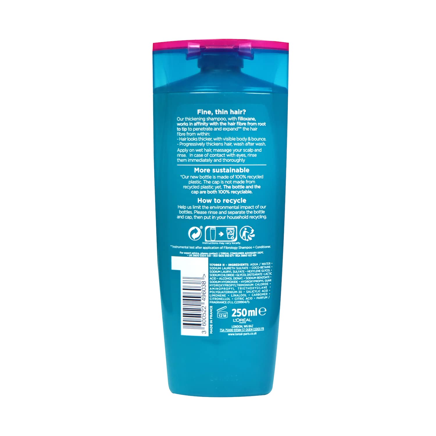 L'Oréal Paris Elvive Fibrology Thickening Shampoo 250ml