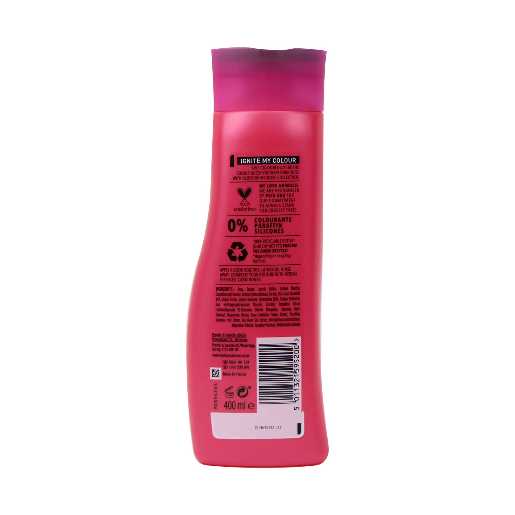 [P&G] Herbal Essences Ignite My Colour with Rose Extract Shampoo 400ml