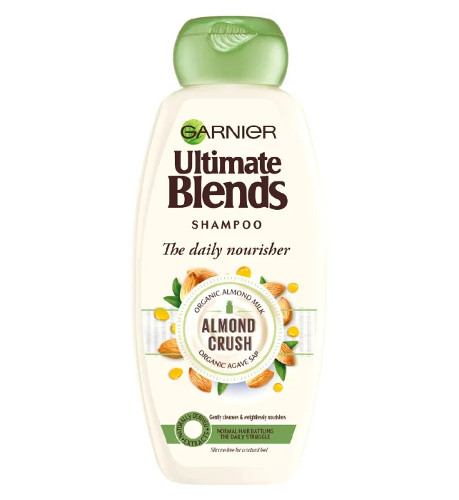 Garnier Ultimate Blend 堅果花蜜無矽純素洗髮乳 360毫升 (適合所有髮質)