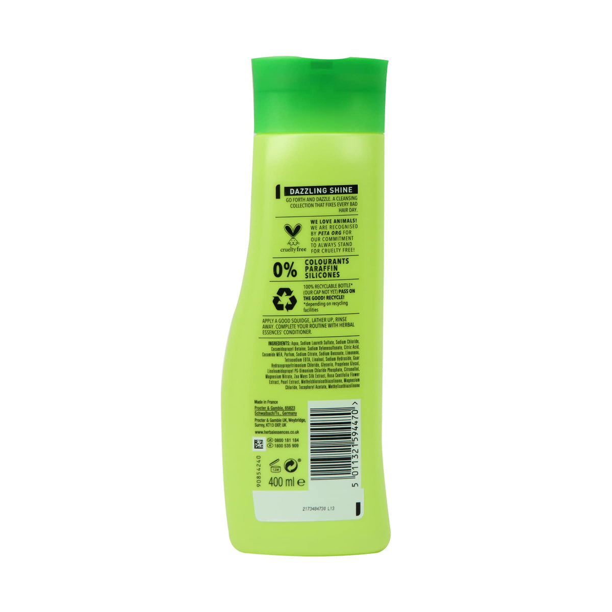 [P&G] Herbal Essences Dazzling Shine with Lime Essences Shampoo 400ml