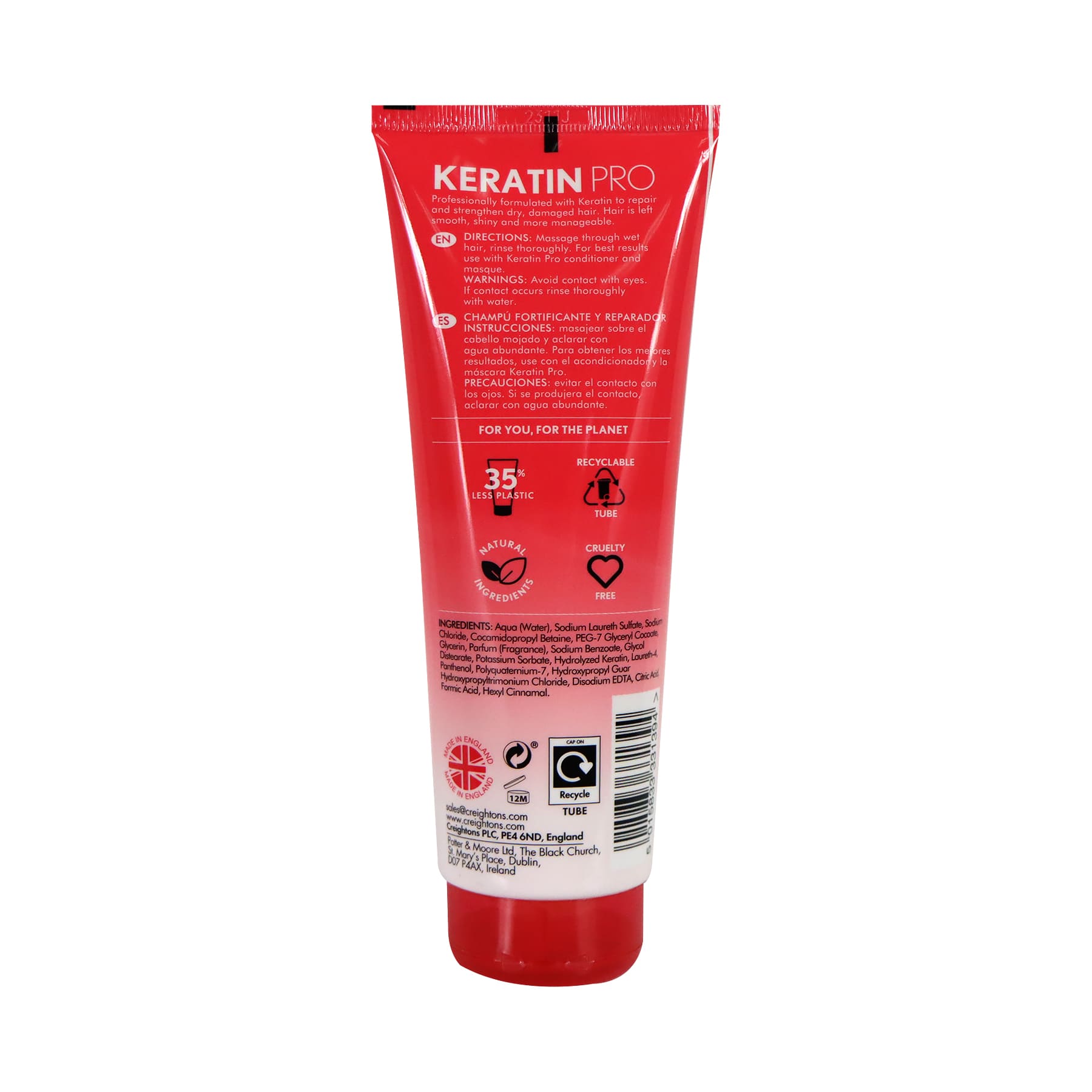Creightons Keratin Pro Strengthening Shampoo 250ml