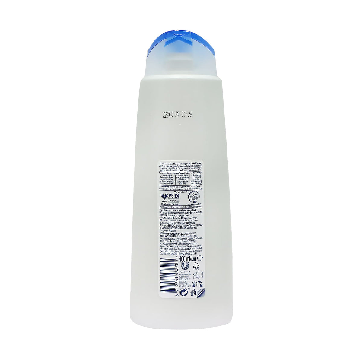 Dove 多芬 極緻修護洗髮露 400毫升