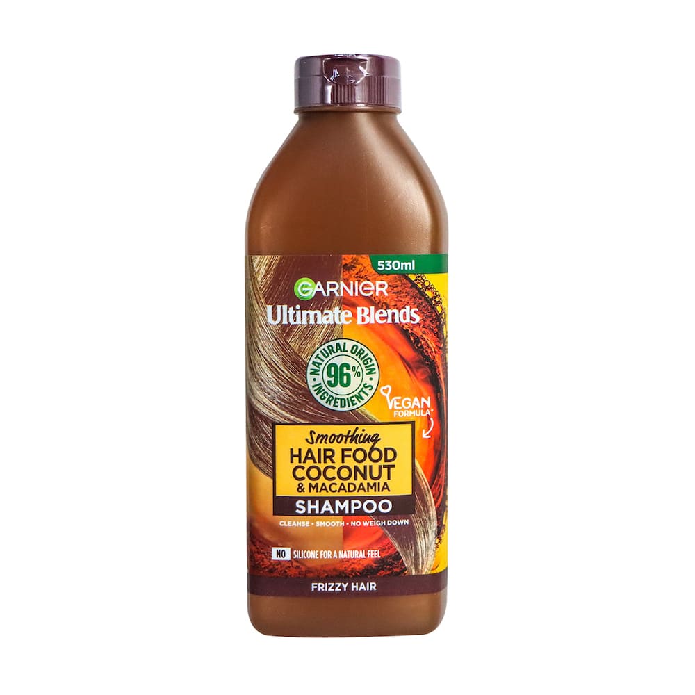 Garnier Ultimate Blends Hair Food Shampoo 530ml (Coconut & Macadamia)