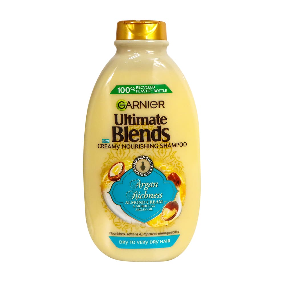 Garnier Ultimate Blends 堅果油無矽滋潤洗髮乳 400毫升