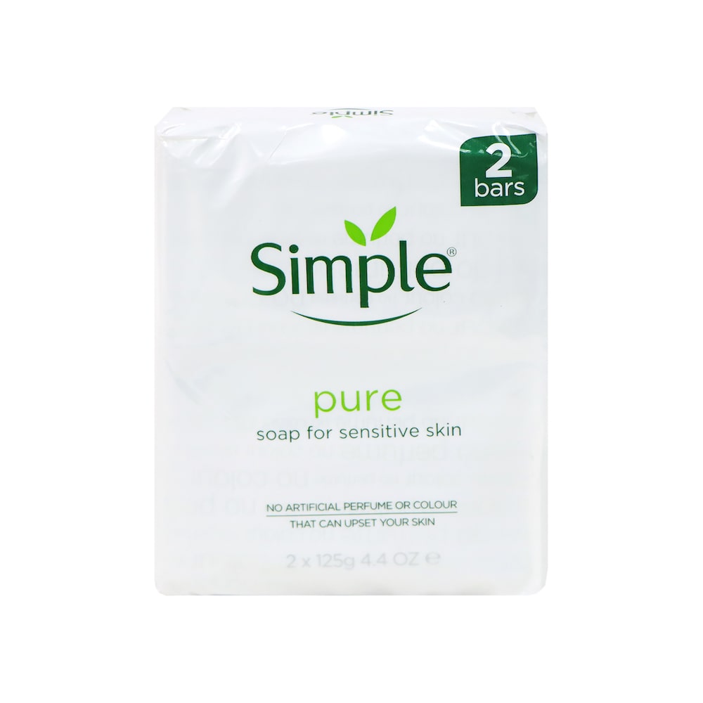 Simple 防敏親膚肥皂 2件裝
