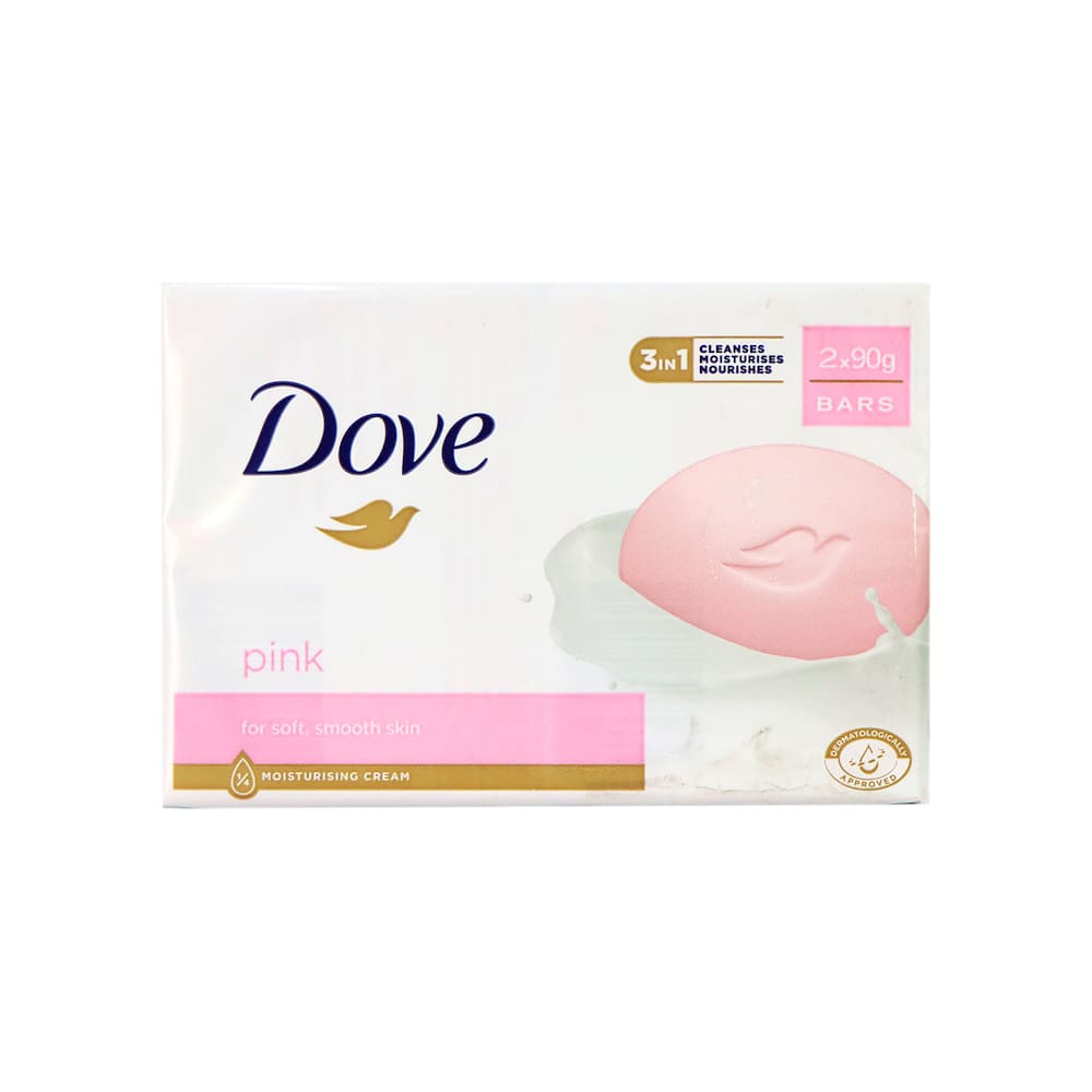 Dove 多芬 粉紅保濕肥皂 2件裝