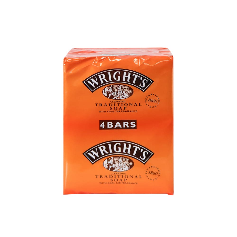 Wright's 經典抗菌肥皂 4件裝