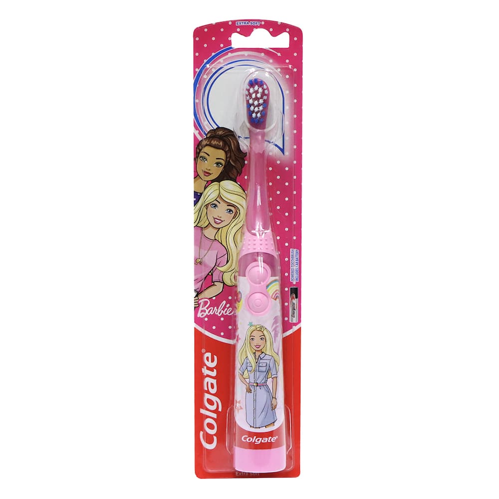 Colgate Barbie Kids Battery Powered Toothbrush (Pink)