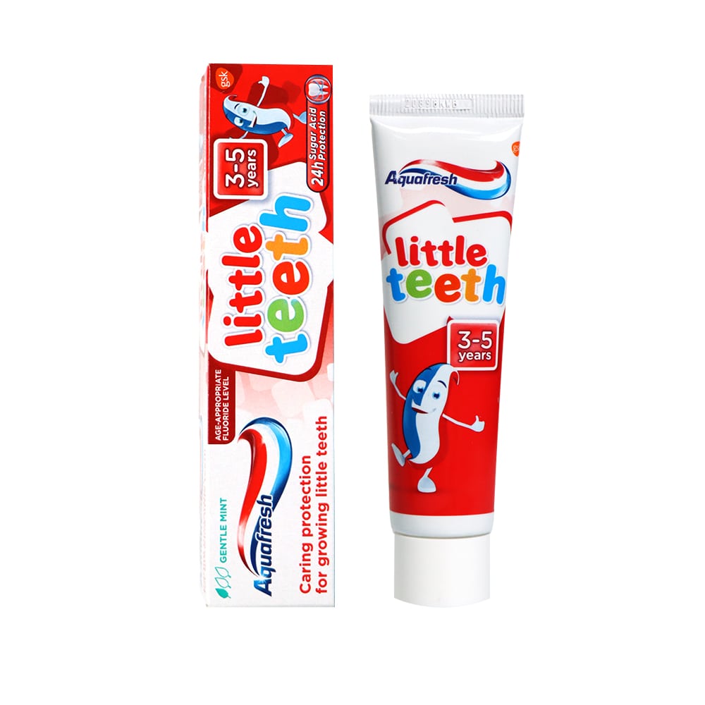 [GSK] Aquafresh Little Teeth Toothpaste 50ml (3-5 Years)