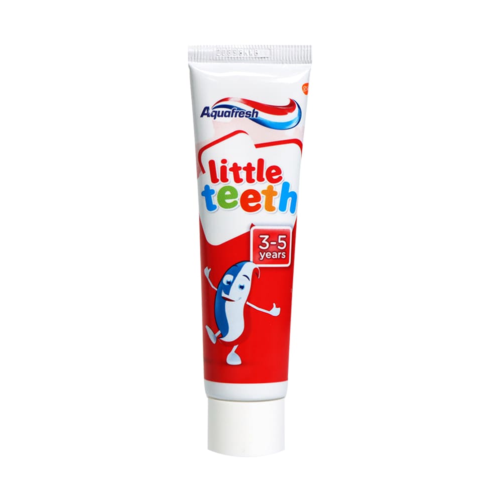 [GSK] Aquafresh Little Teeth Toothpaste 50ml (3-5 Years)