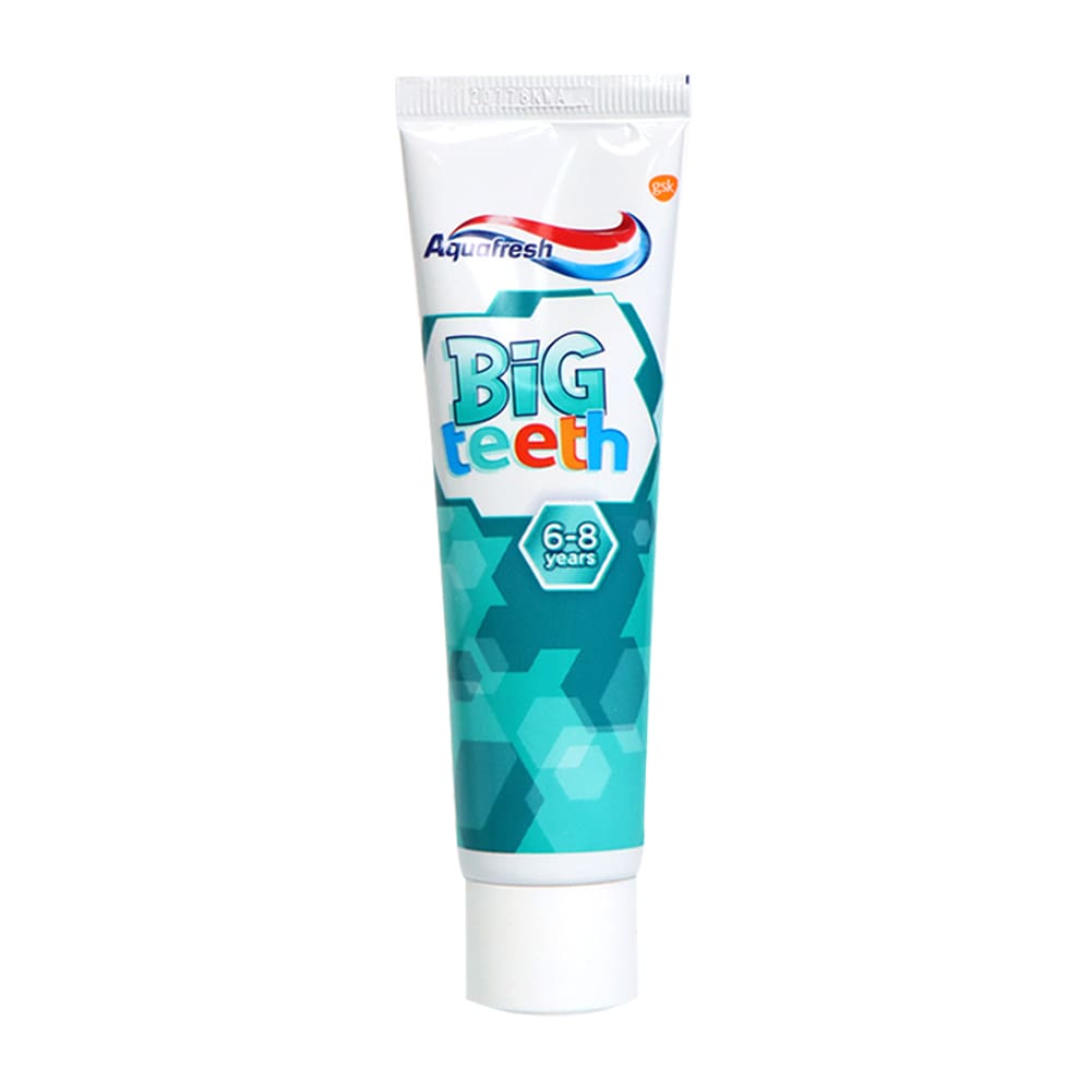 [GSK] Aquafresh Big Teeth Toothpaste 50ml (6-8 Years)