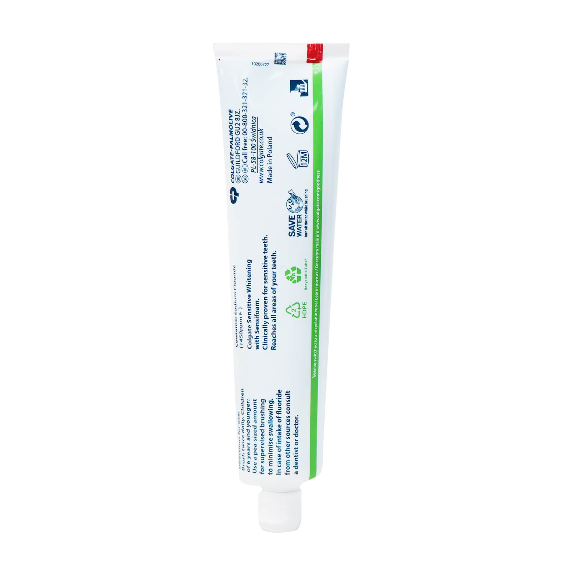 Colgate Sensitive With Sensifoam Toothpaste 125ml