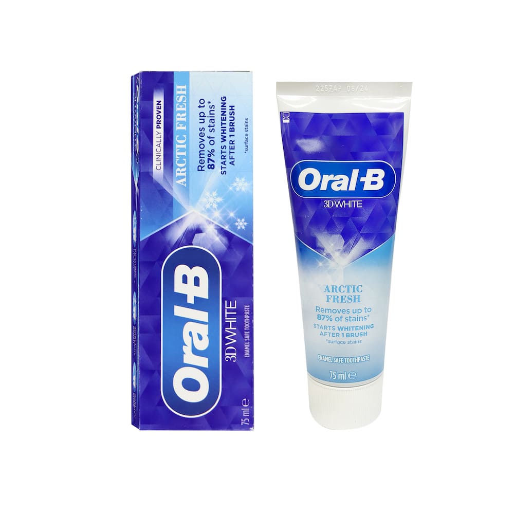 Oral-B 3D 冰感清新亮白牙膏 75毫升