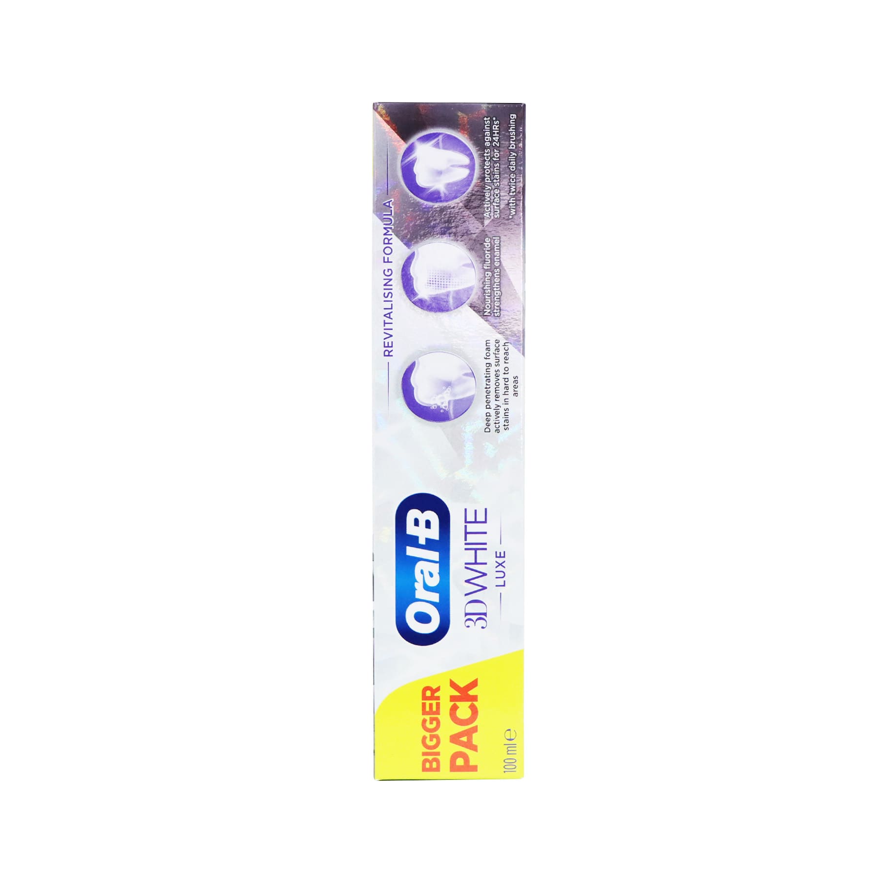 Oral-B 3D 極緻竹炭鑽白牙膏 100毫升