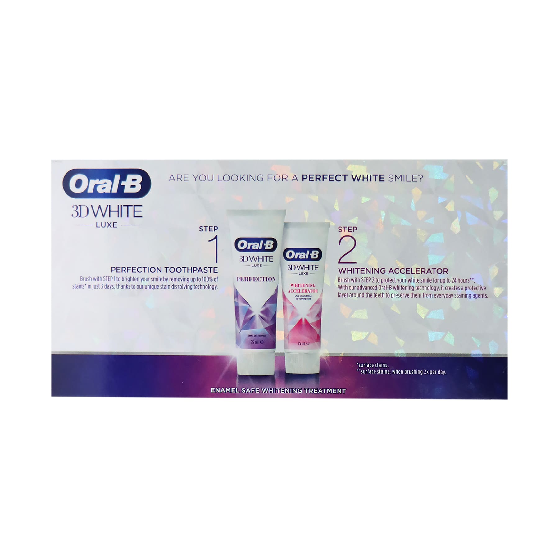 Oral-B 3D Whitening Treatment Kit