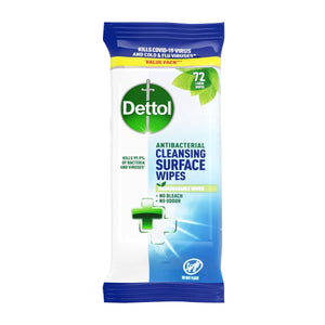 Dettol 滴露 家居消毒濕紙巾 72片