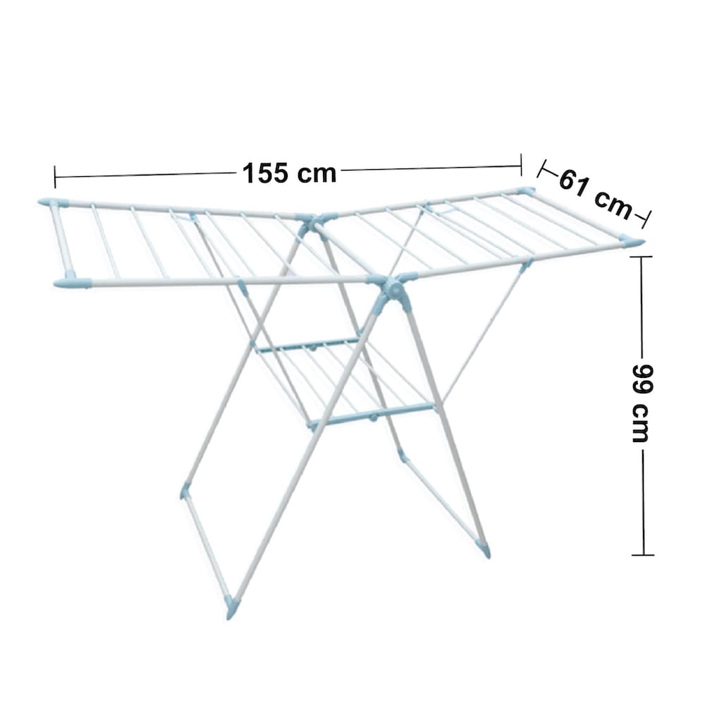 雙翼型可摺疊晾衣架尺寸