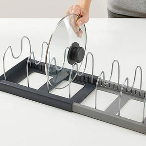 可伸縮廚具碗碟瀝水架可按廚房水槽及廚櫃尺寸調整大小