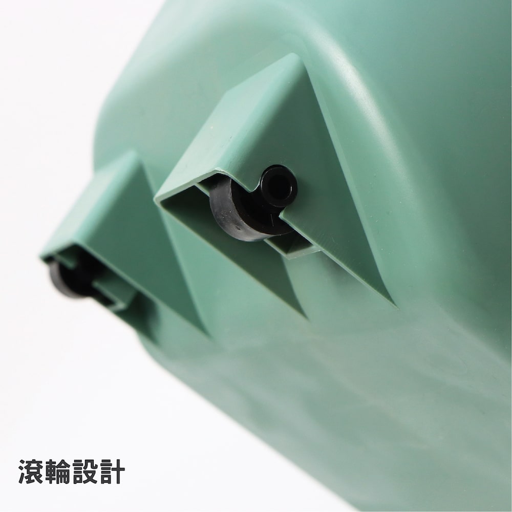 可摺疊帶蓋矽膠收納桶帶滾輪