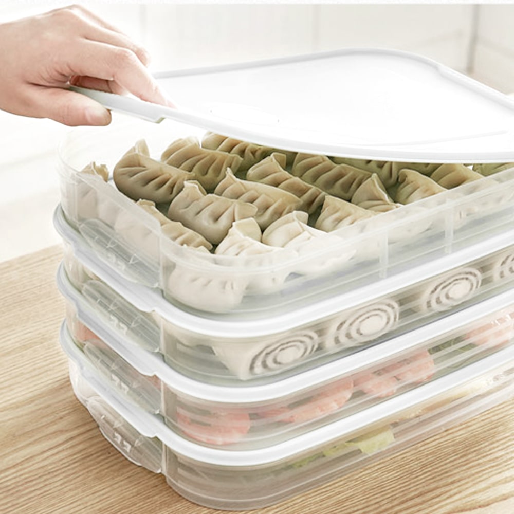 Multi Layer Dumpling Storage Box