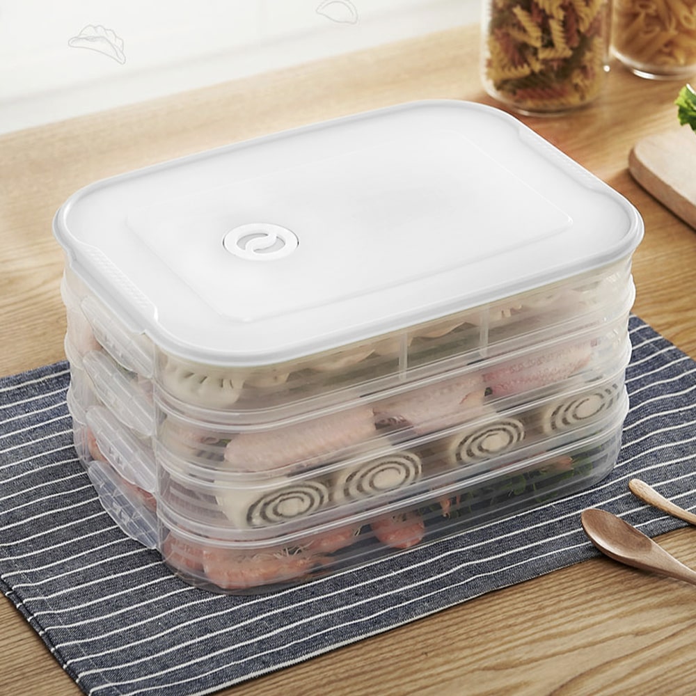 Multi Layer Dumpling Storage Box